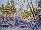 Olga Zakharova Art - Miniature - Winter Scene1